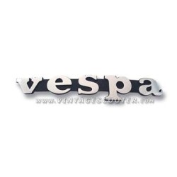 Emblême de tablier Vespa aluminium entraxes  80mm